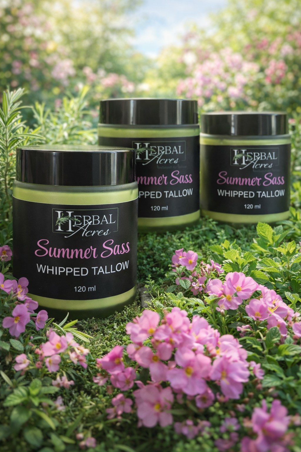 Summer Sass Whipped Tallow 4 oz Face & Body
