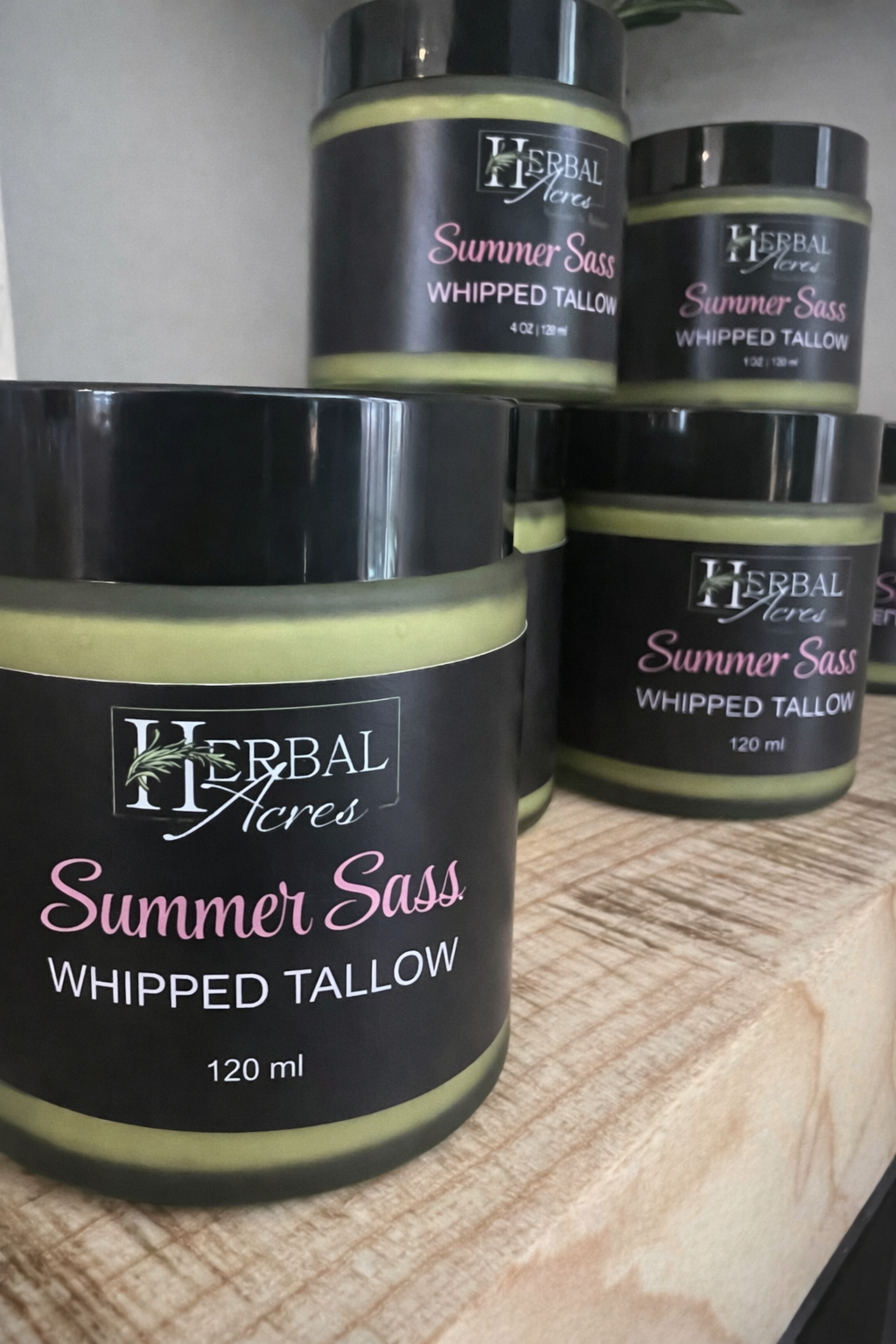 Summer Sass Whipped Tallow 4 oz Face & Body