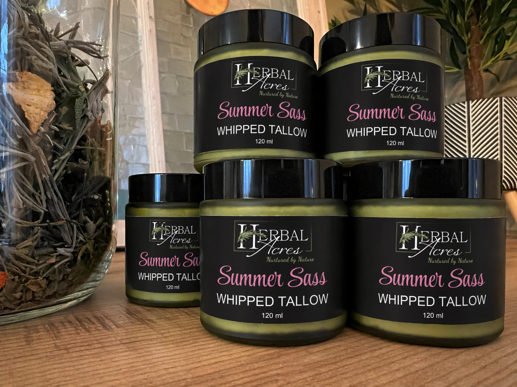 Summer Sass Whipped Tallow 4 oz Face & Body