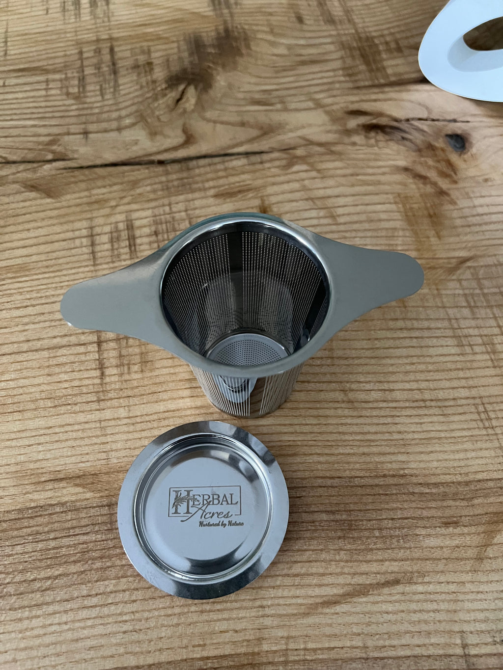 Loose Leaf Tea Infuser Basket with lid