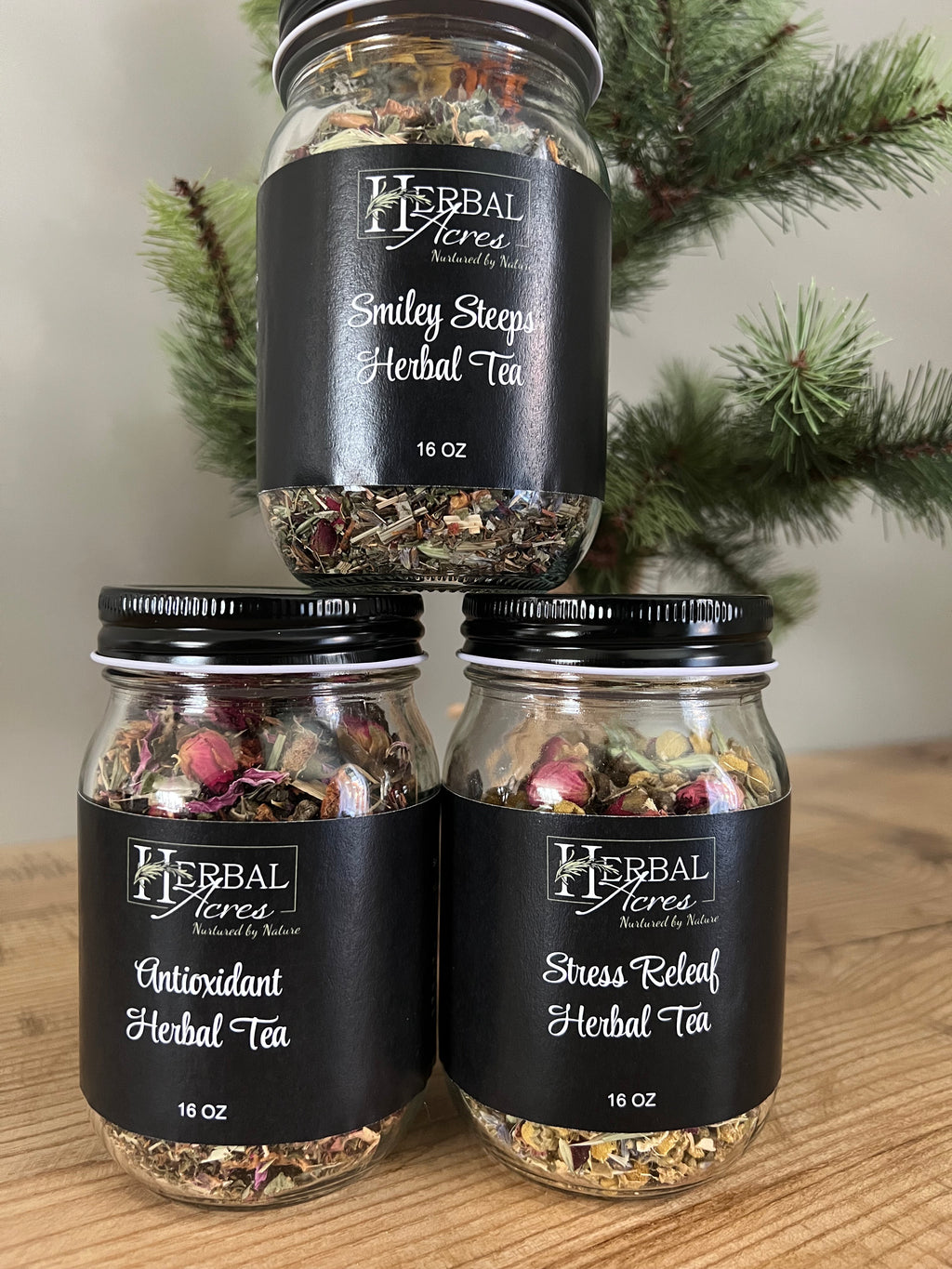 Smiley Steeps Herbal Tea Blend 16 oz