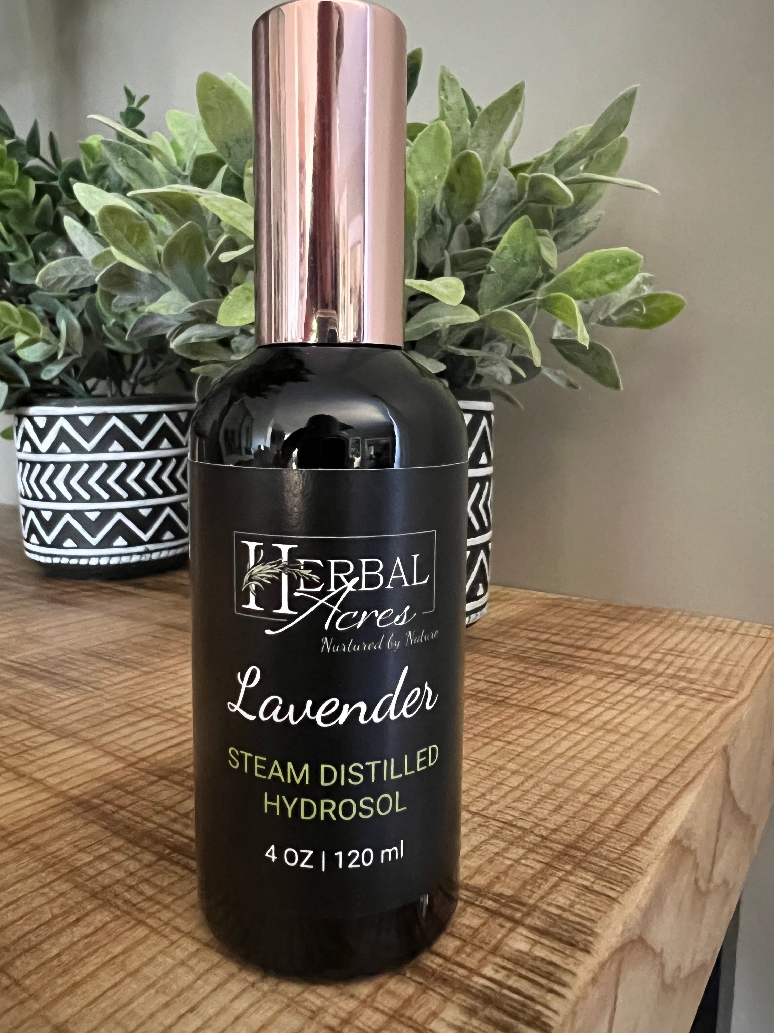 Lavender Steam Distilled Hydrosol (Floral Water) 120 ml
