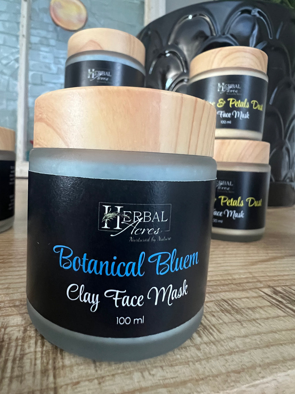 Botanical Bluem Clay Face Mask 100ml