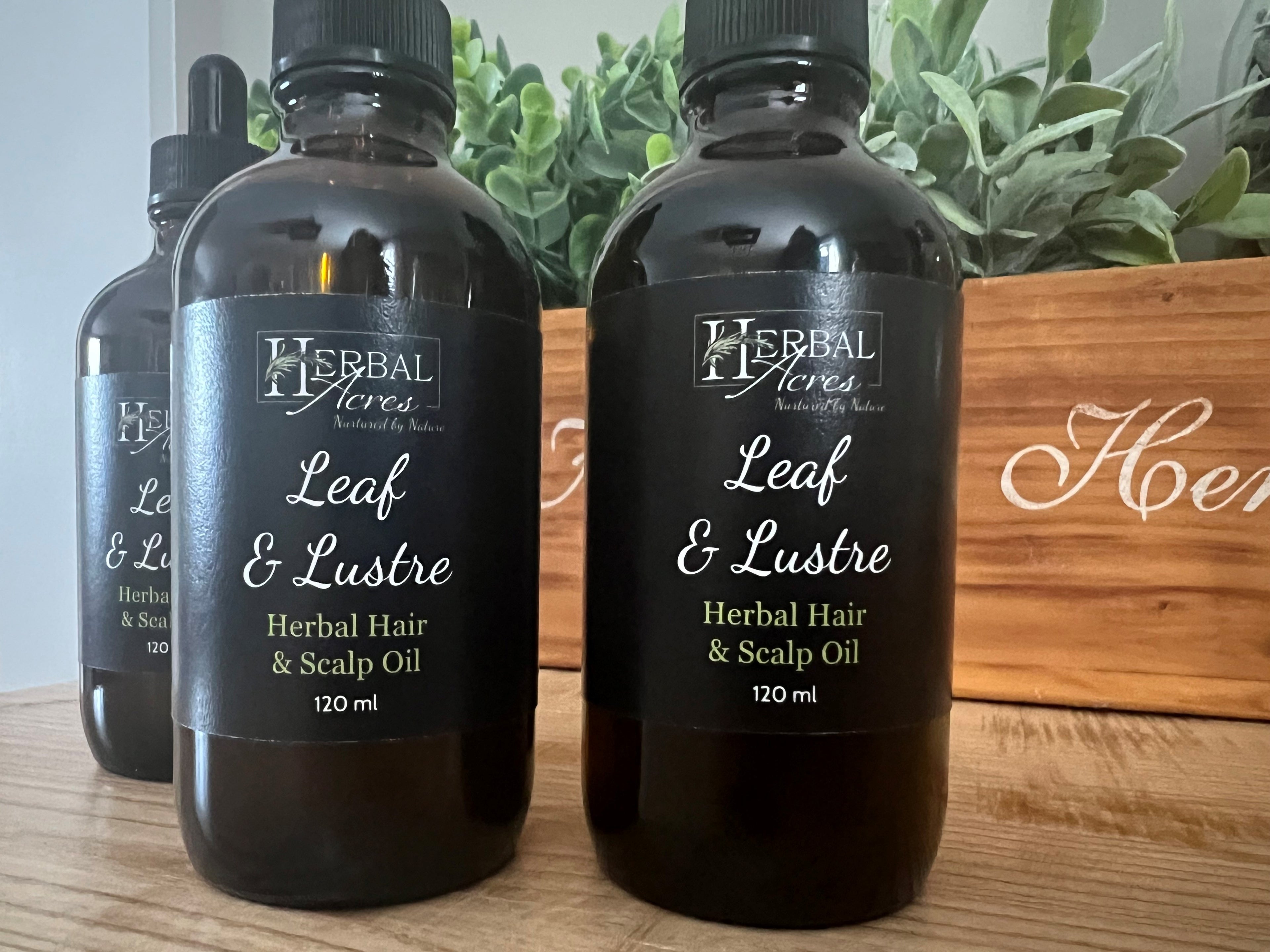 Leaf & Lustre Hair & Scalp Help 4 oz