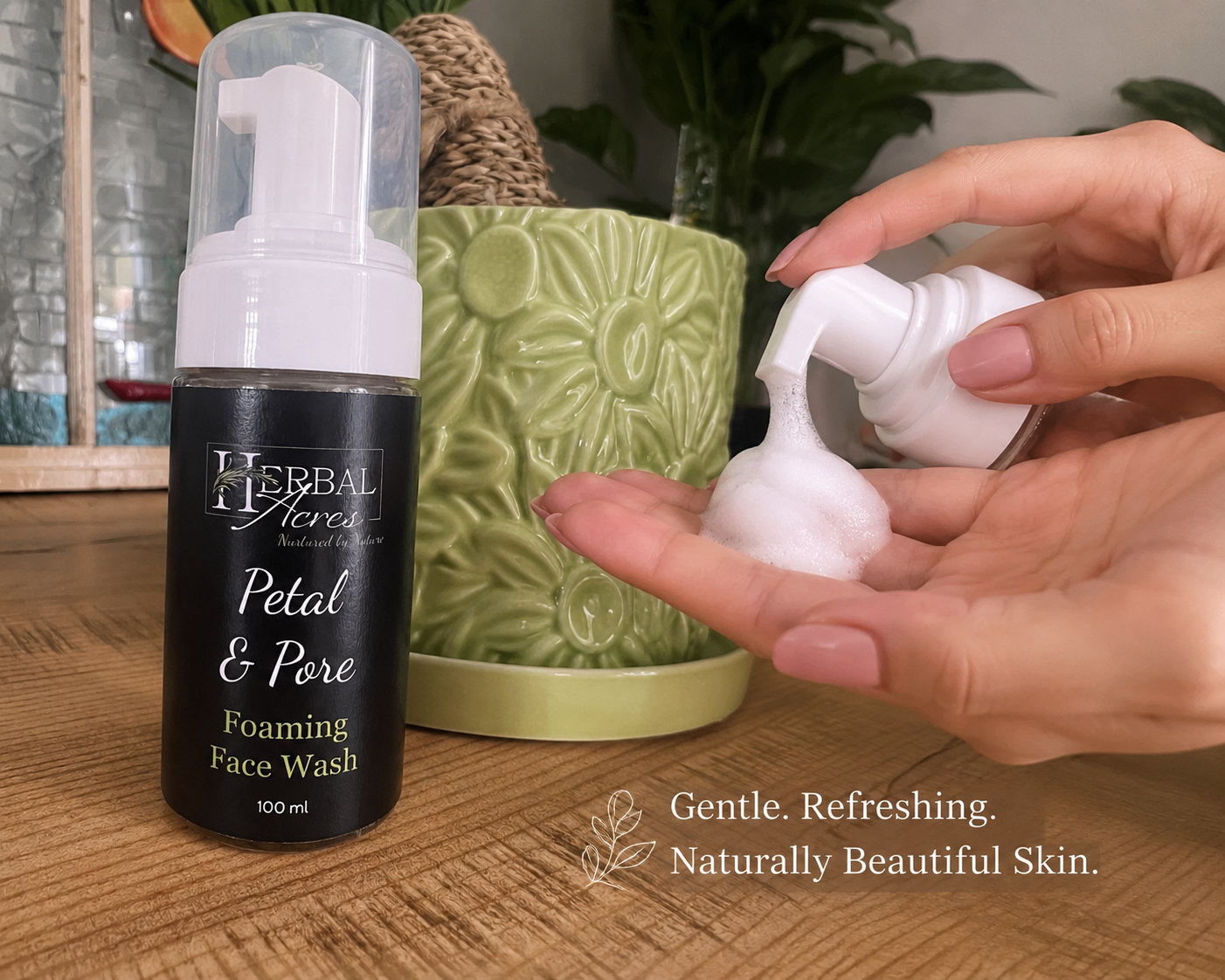 Petal & Pore Foaming Daily Face Wash 100ml