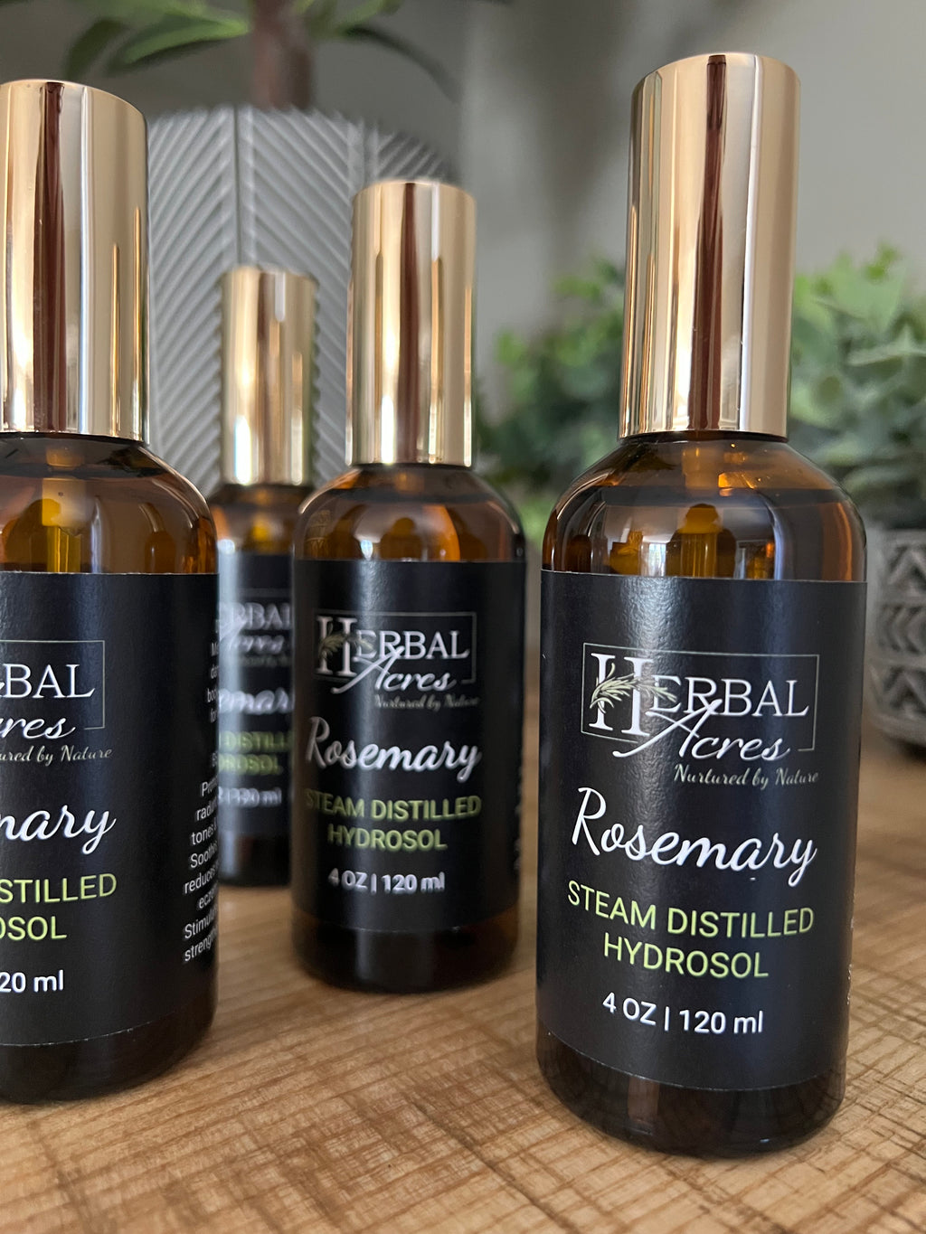 Rosemary Steam Distilled Hydrosol (Floral Water) 120 ml