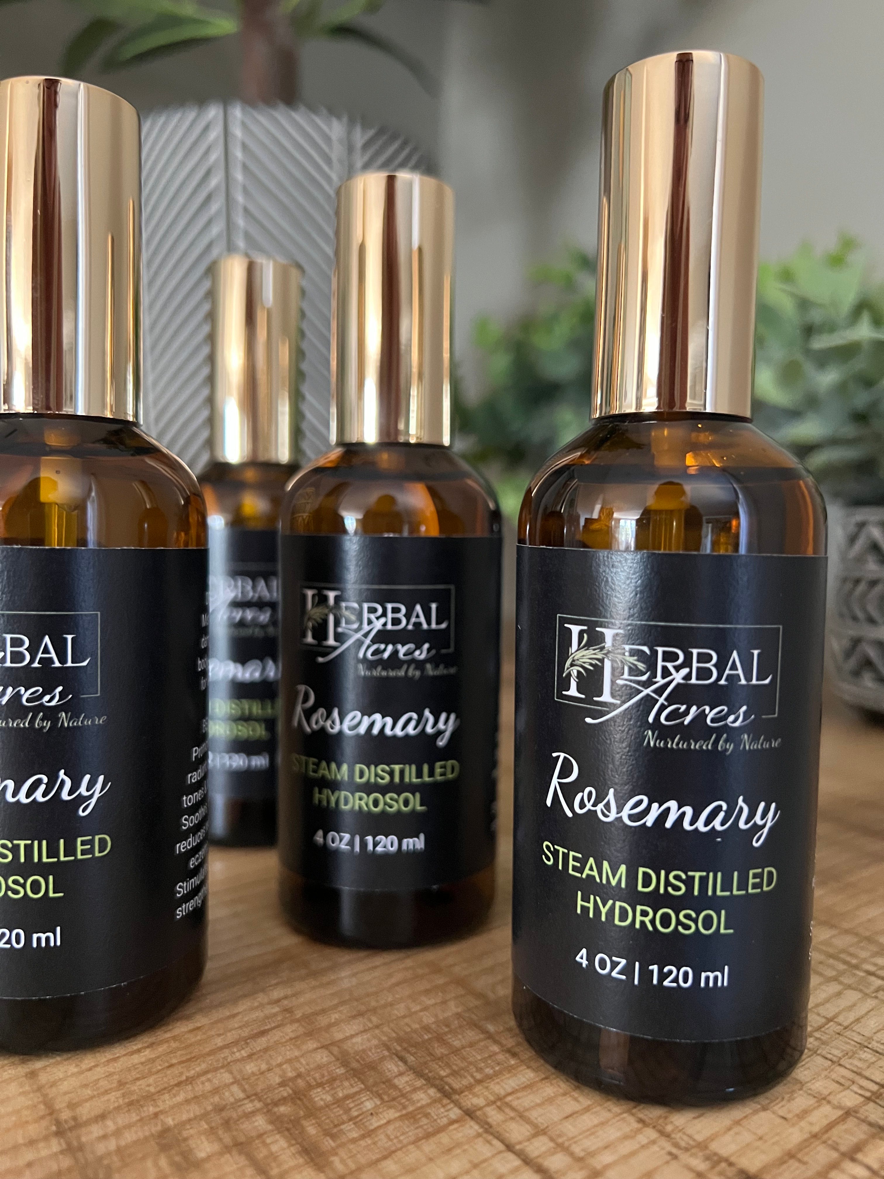 Rosemary Steam Distilled Hydrosol (Floral Water) 120 ml